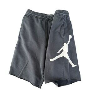 Jordan Jumpman Logo Sweat Shorts Me's XL Black Athletic Casual Athleisure Gym